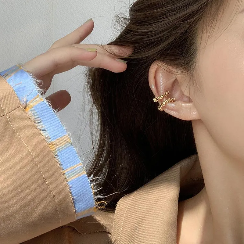 DAN DREAM Alloy Clip On Earrings Women's-1