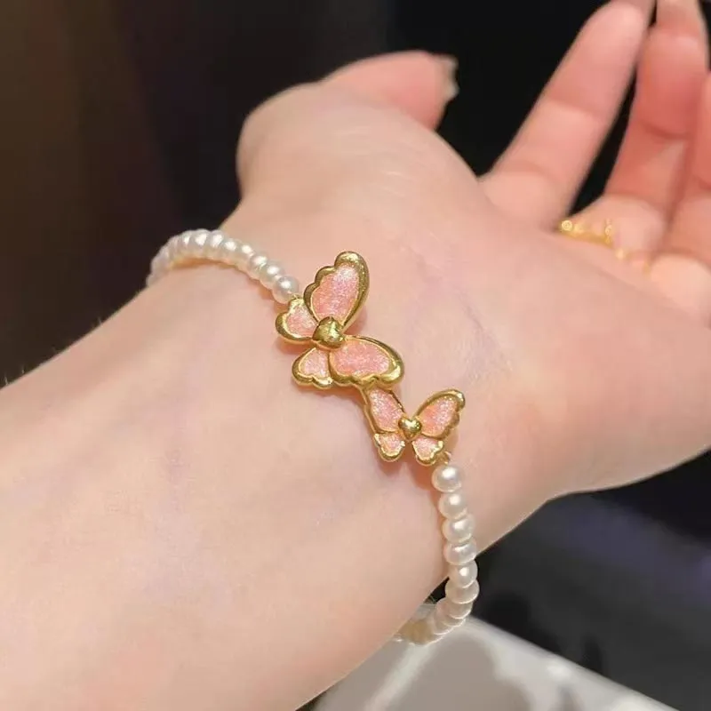 SHARK BABY Faux Pearl Bracelets Women's-3
