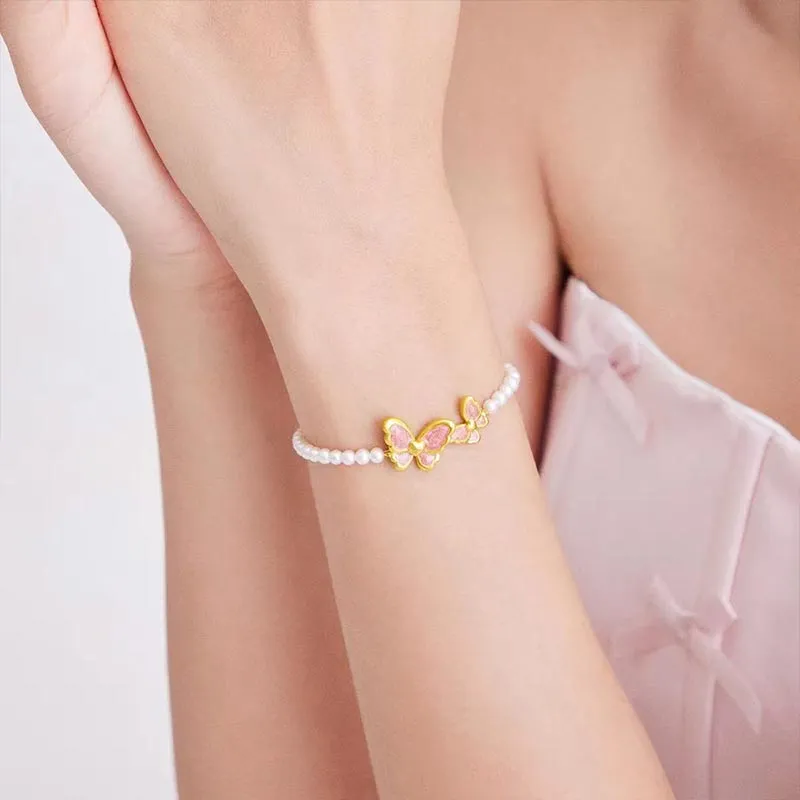 SHARK BABY Faux Pearl Bracelets Women's-2