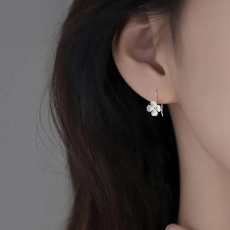 SHARK BABY S999 Fine Silver Earrings Women's-1
