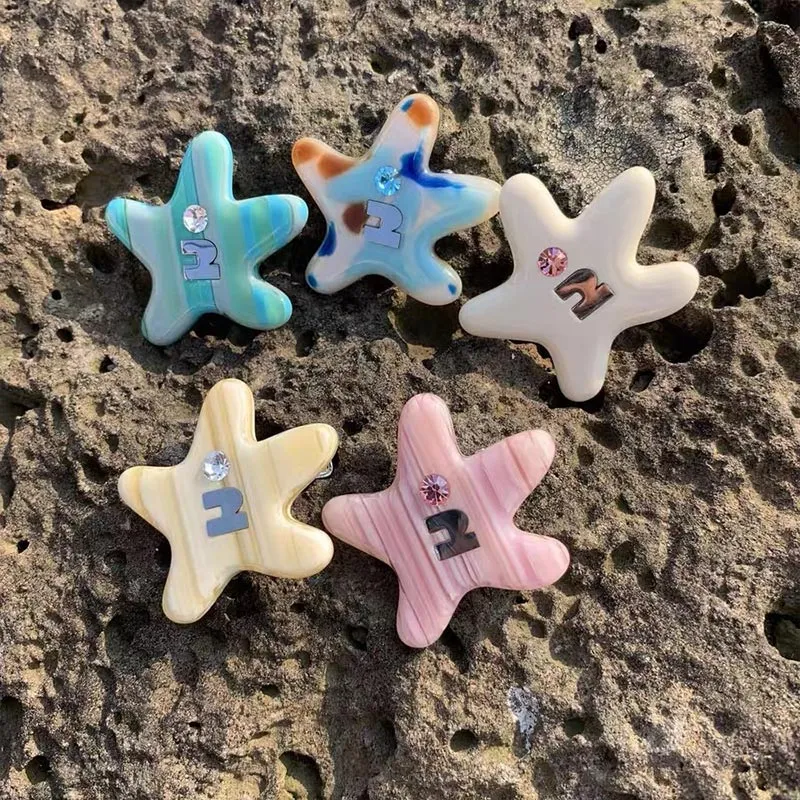DAN DREAM Resin Hair Clips Women's-10