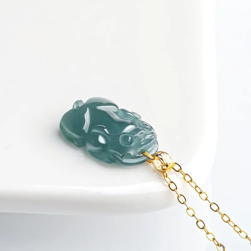 SHARK BABY Ice Glutinous Necklaces Unisex-6