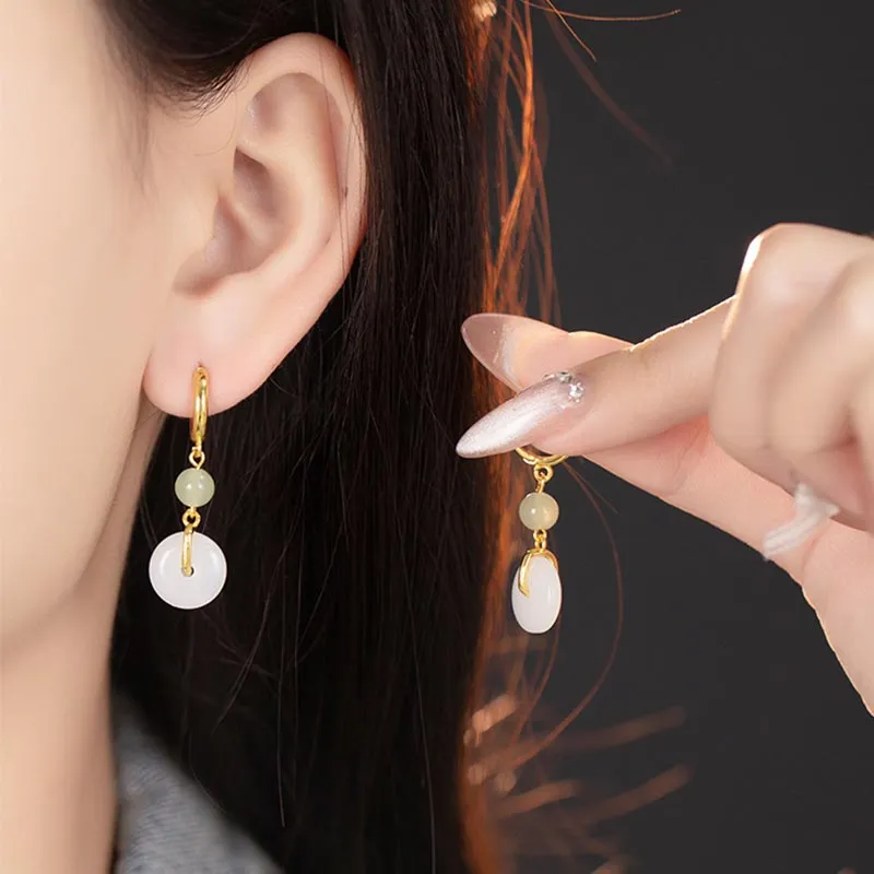 SHARK BABY Colored Glaze Earrings Women's-3
