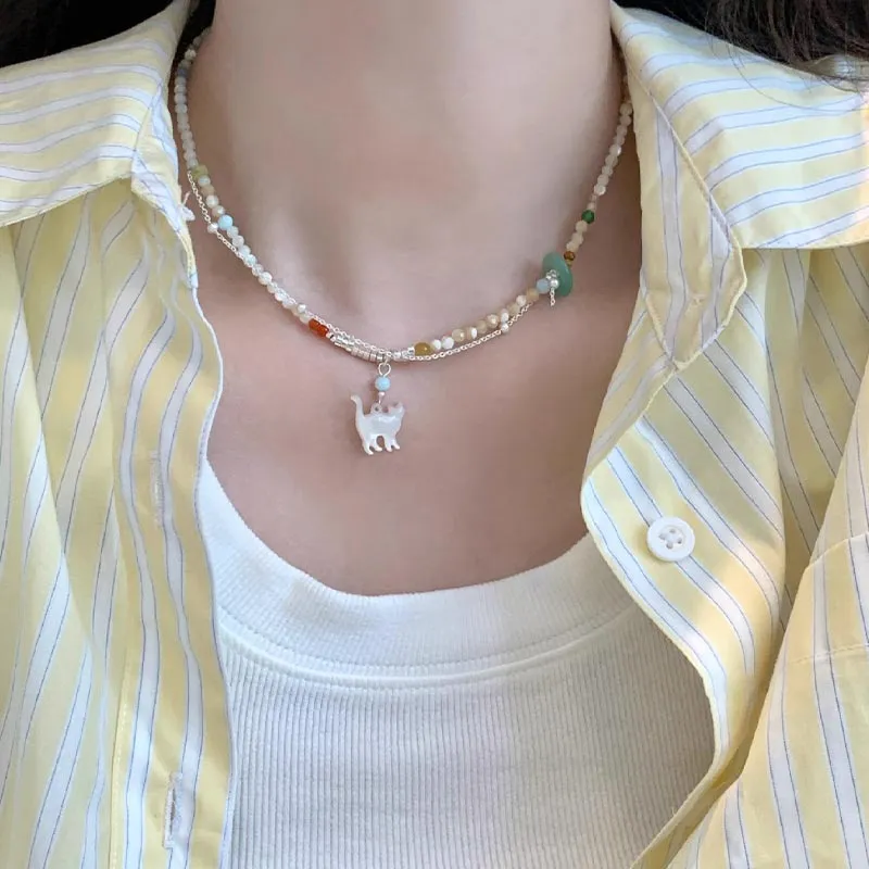 DAN DREAM Acrylic Necklaces Women's-4