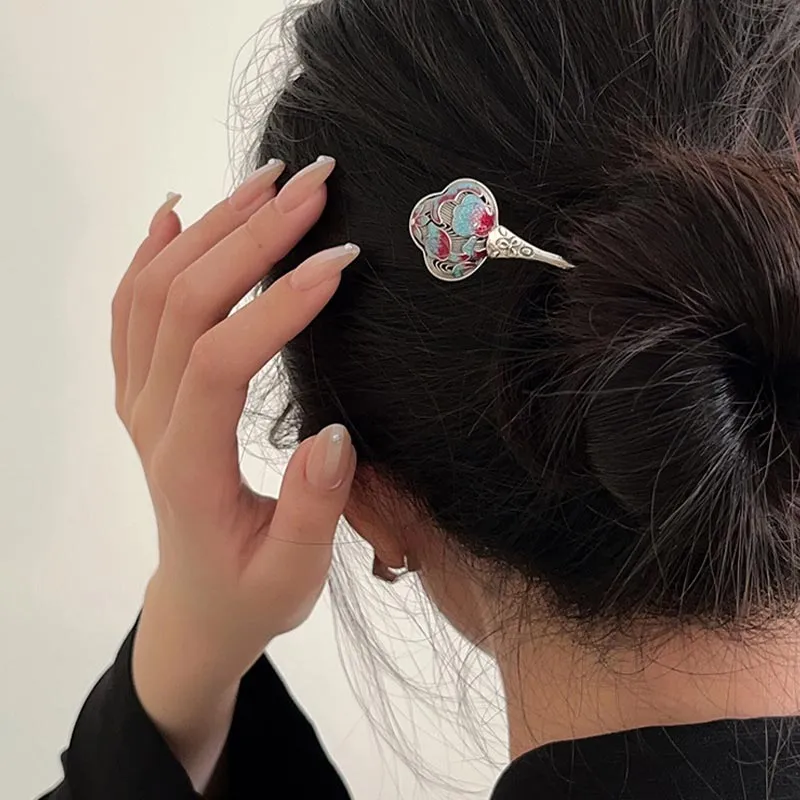 DAN DREAM S925 Silver Hairpins Women's-2
