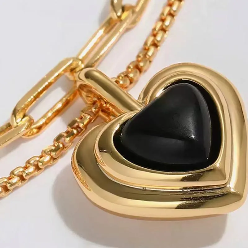 DAN DREAM Colored Glaze Necklaces Women's-4