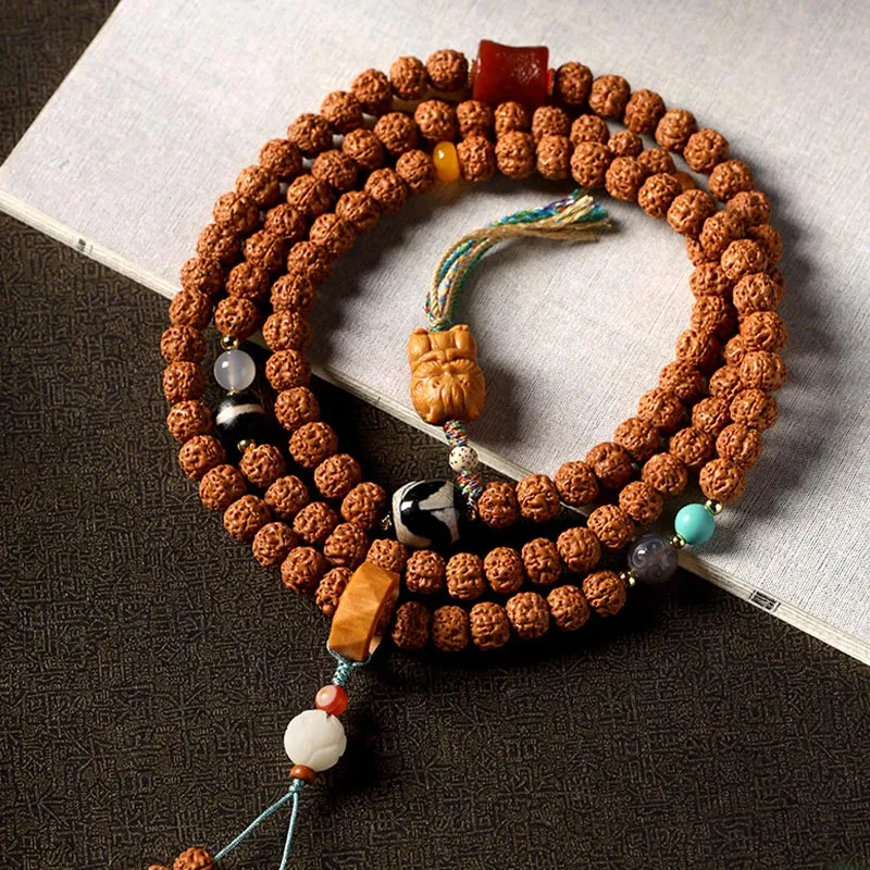 SHARK BABY King Kong Bodhi Seeds Bracelets Unisex-6