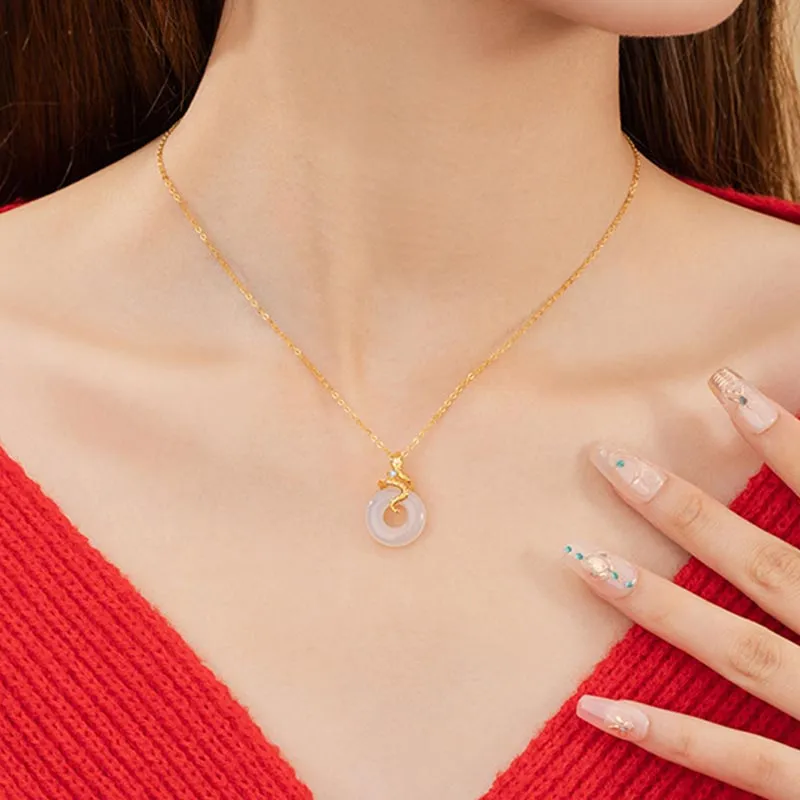 SHARK BABY Colored Glaze Necklaces Women's-4