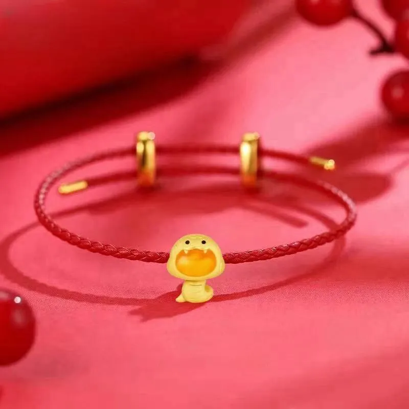 SHARK BABY Glue Drip Bracelets Unisex-3