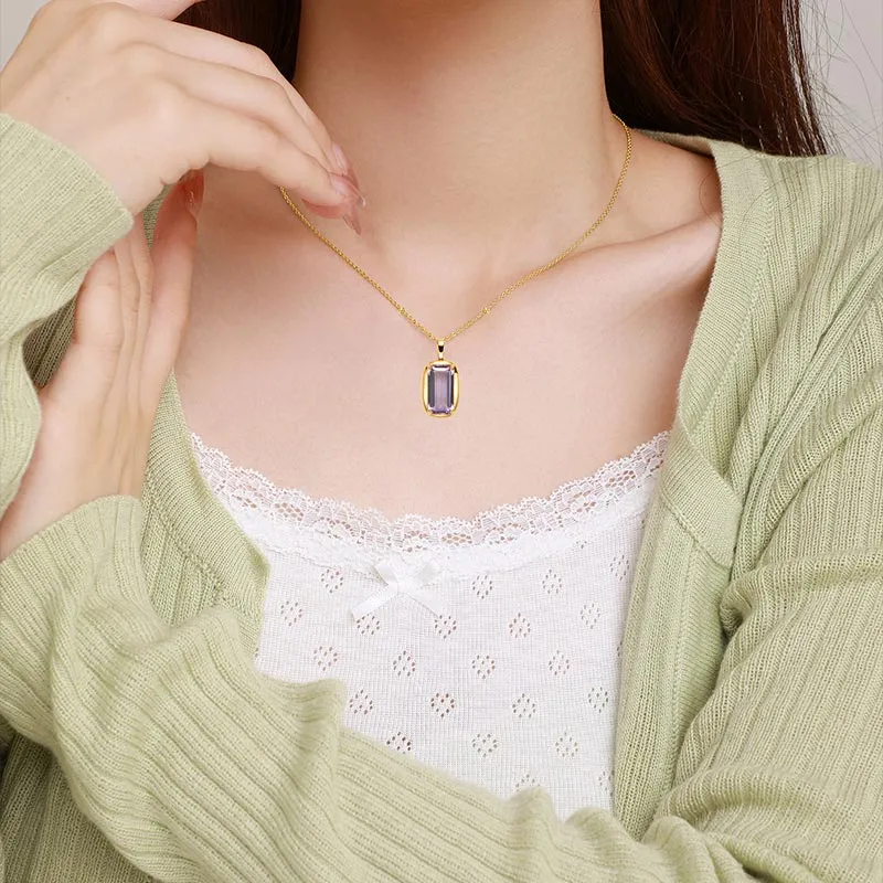 DAN DREAM Crystal Necklaces Women's-2