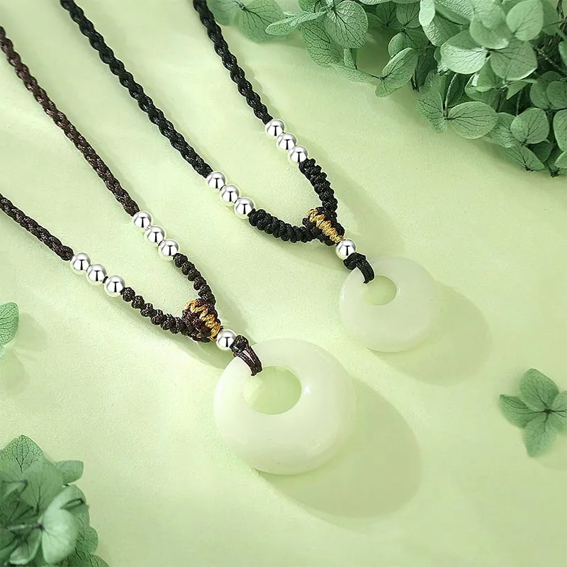 SHARK BABY Colored Glaze Necklaces Unisex-18