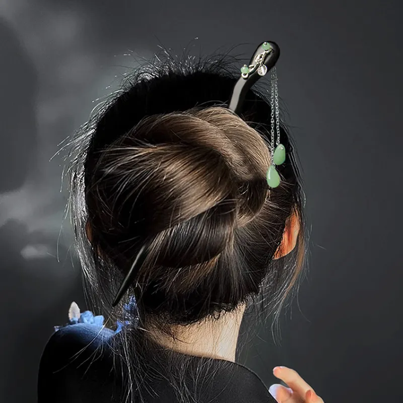 DAN DREAM Wooden Hairpins Women's-1