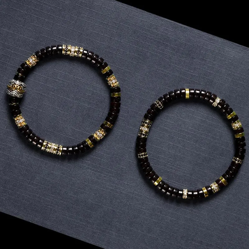 DAN DREAM Coconut Shell Beads Bracelets Unisex-4