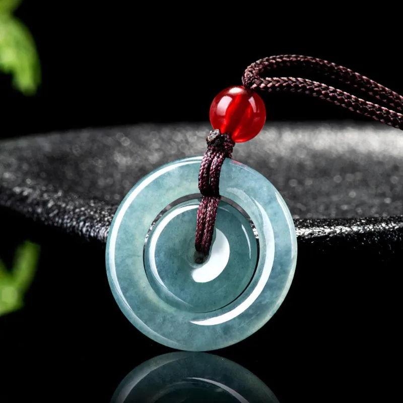SHARK BABY Glutinous Jade Necklaces Unisex-6