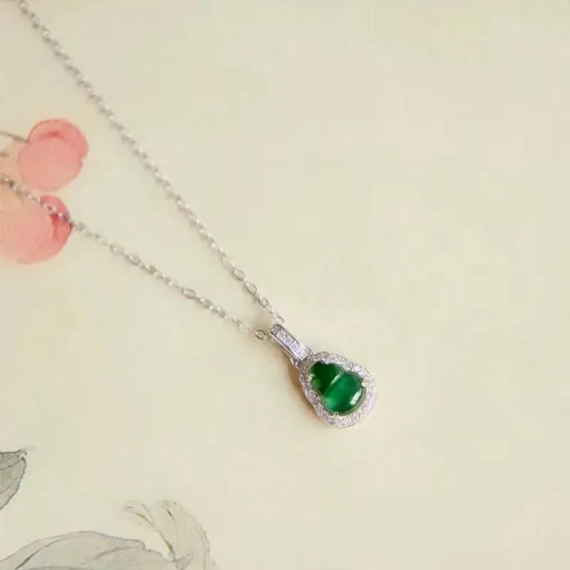 SHARK BABY Colored Glaze Collarbone Chain Necklace Women's-6