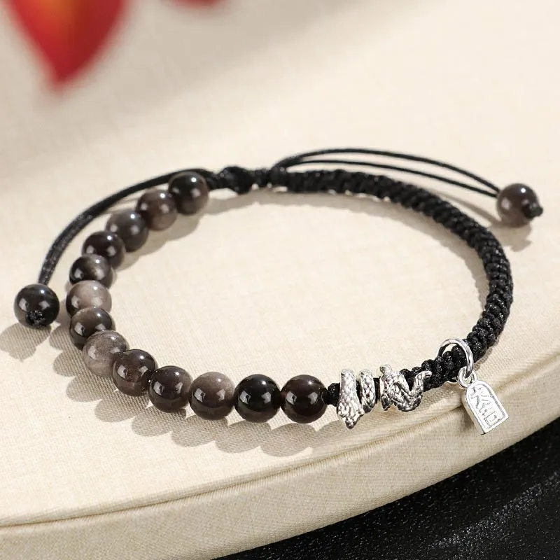 SHARK BABY Strawberry Quartz Bracelets Unisex-13