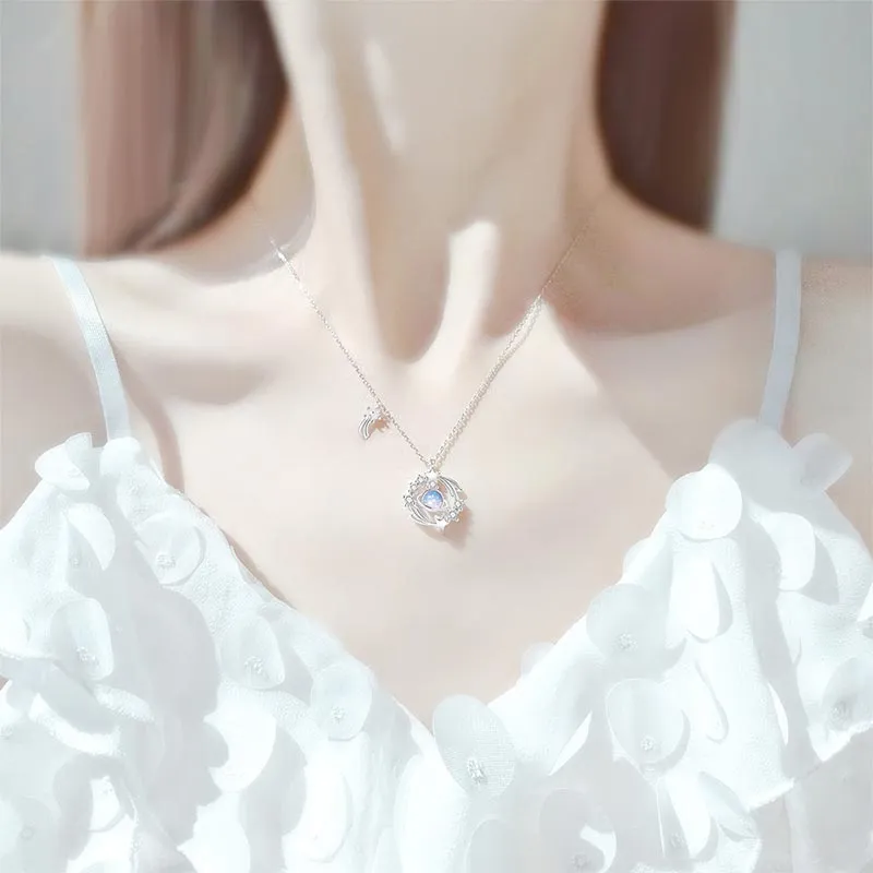 SHARK BABY S925 Silver Necklaces Women's-2