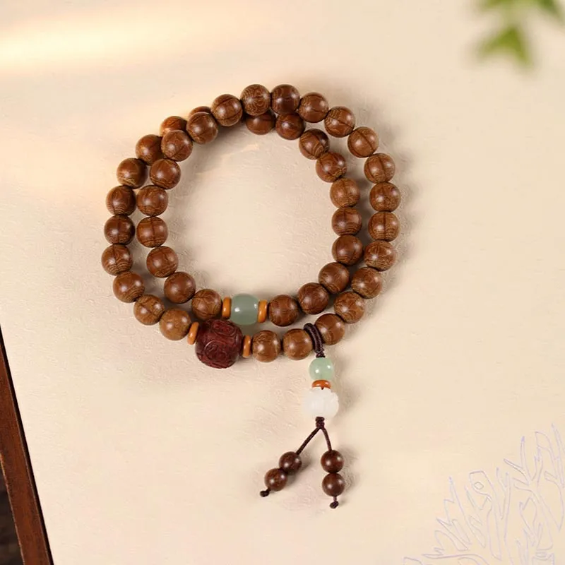 SHARK BABY Zabelia Biflora Wooden Bracelets Unisex-4