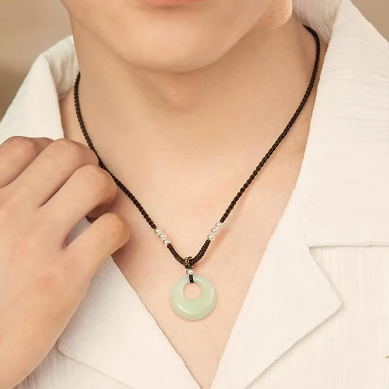SHARK BABY Colored Glaze Necklaces Unisex-14