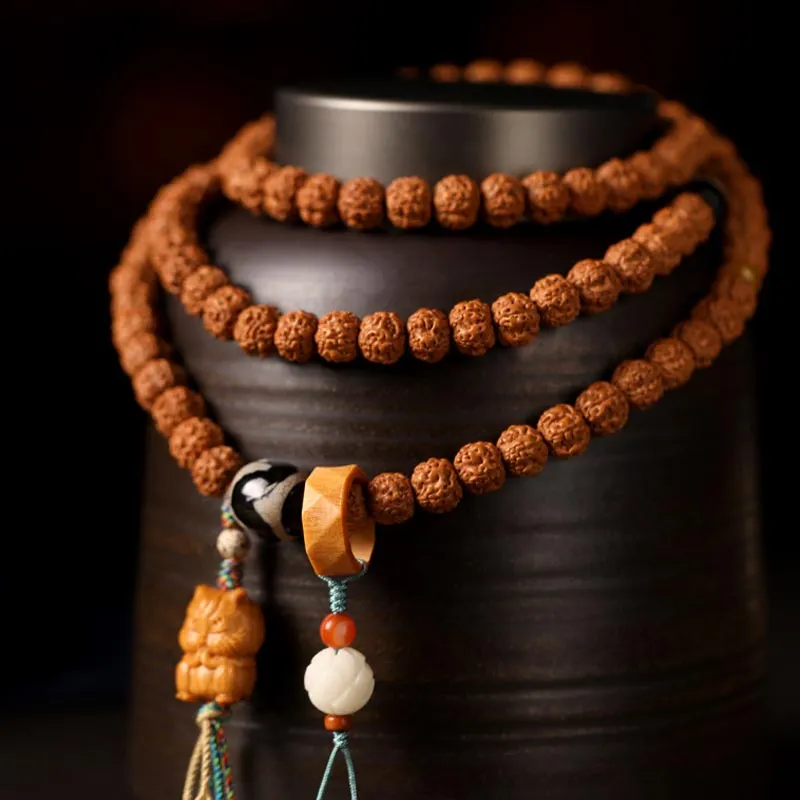 SHARK BABY King Kong Bodhi Seeds Bracelets Unisex-5