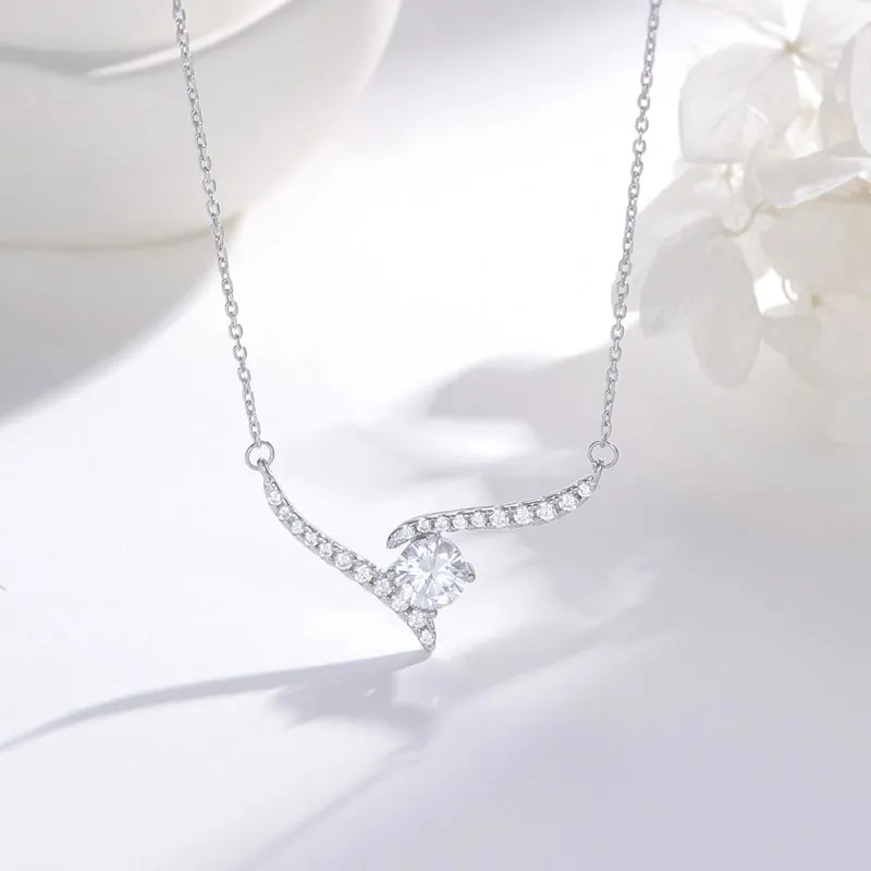 DAN DREAM S925 Silver Necklaces Women's-3