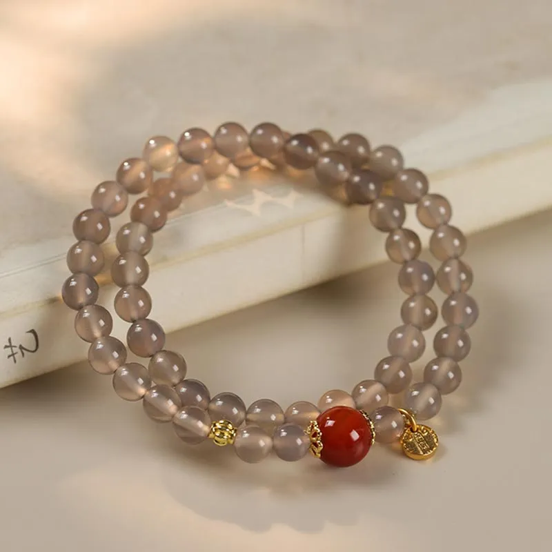 SHARK BABY Agate Bracelets Women's-5