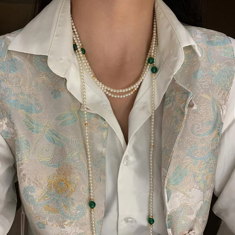 DAN DREAM Faux Pearl Necklaces Women's-3