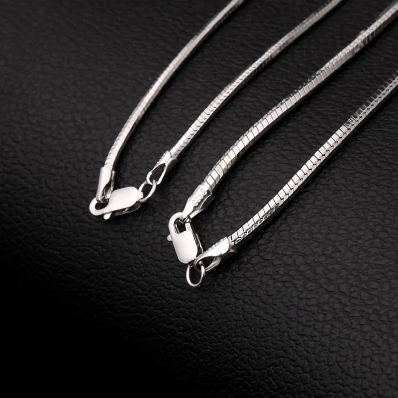 SHARK BABY S925 Silver Necklaces Women's-6