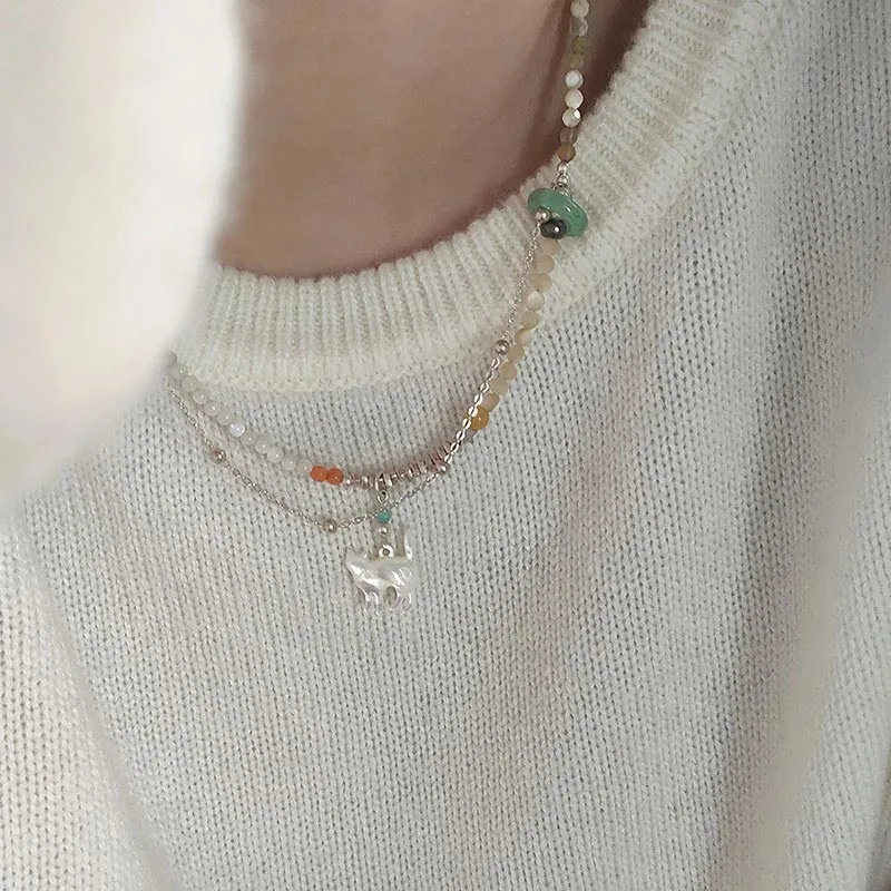 DAN DREAM Acrylic Necklaces Women's-3