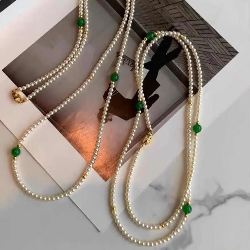 DAN DREAM Faux Pearl Necklaces Women's-5