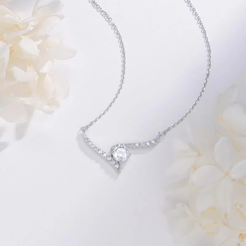 DAN DREAM S925 Silver Necklaces Women's-4