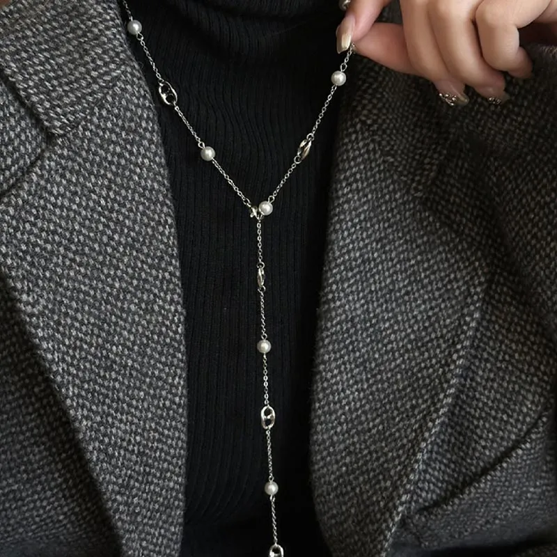 DAN DREAM Faux Pearl Necklaces Women's-4