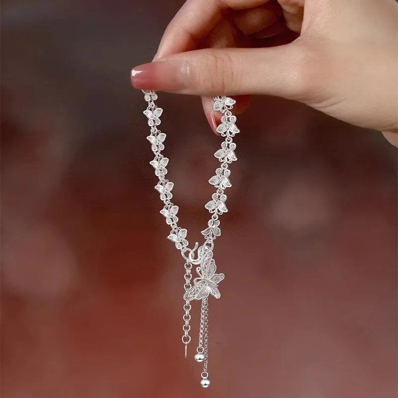 SHARK BABY S999 Fine Silver Bracelets Women's-4