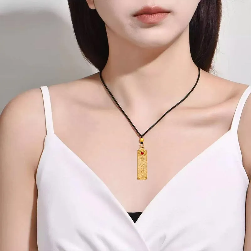SHARK BABY Colored Glaze Necklaces Unisex-1