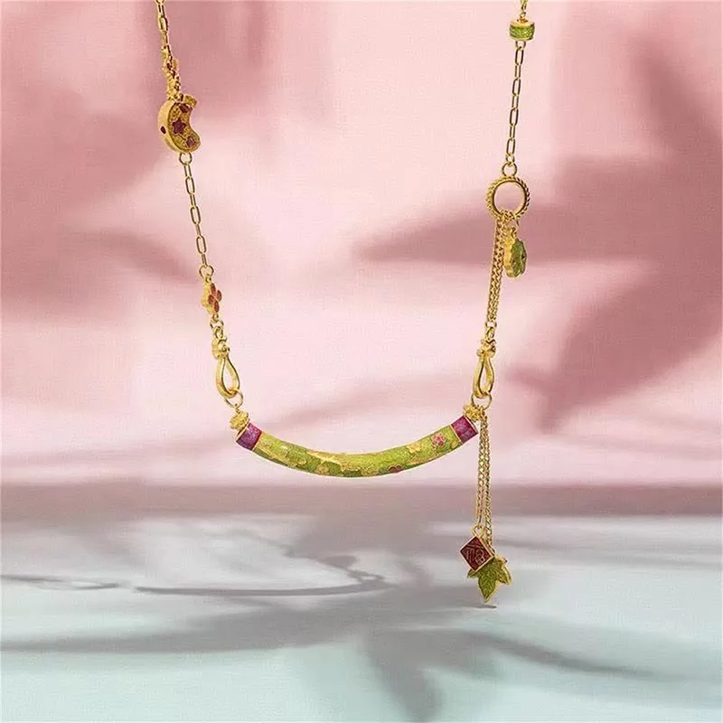 SHARK BABY Enamel Necklaces Women's-3