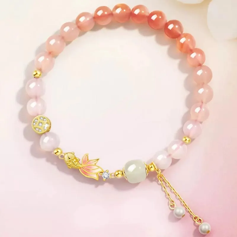 SHARK BABY Colored Glaze Bracelets Women's-5