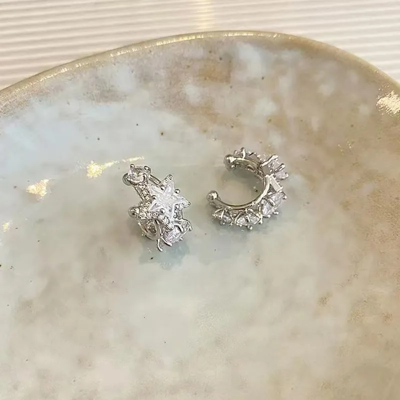 DAN DREAM Alloy Clip On Earrings Women's-5