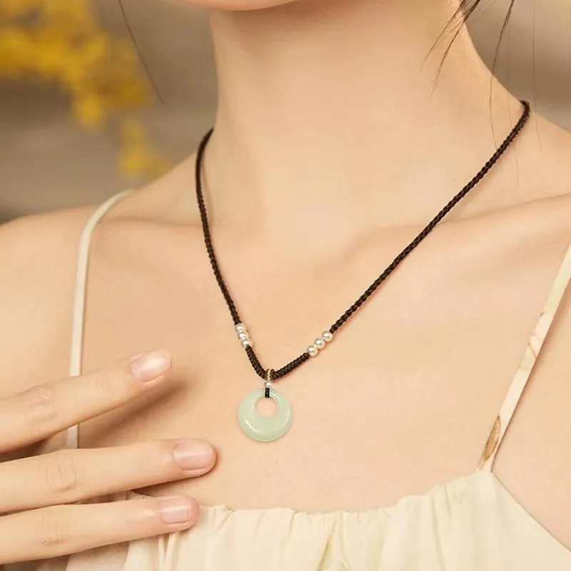 SHARK BABY Colored Glaze Necklaces Unisex-1