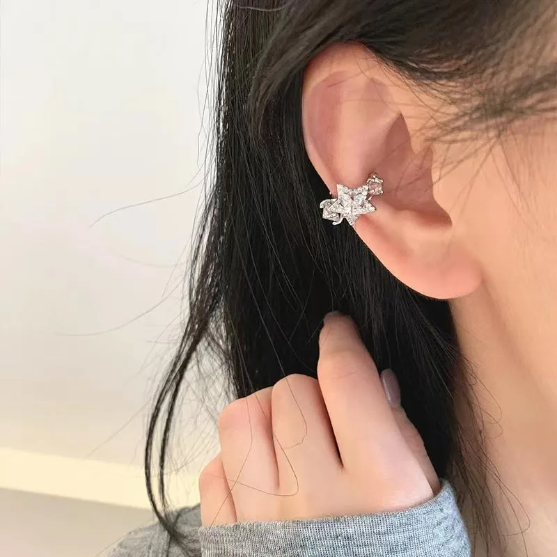 DAN DREAM Alloy Clip On Earrings Women's-3