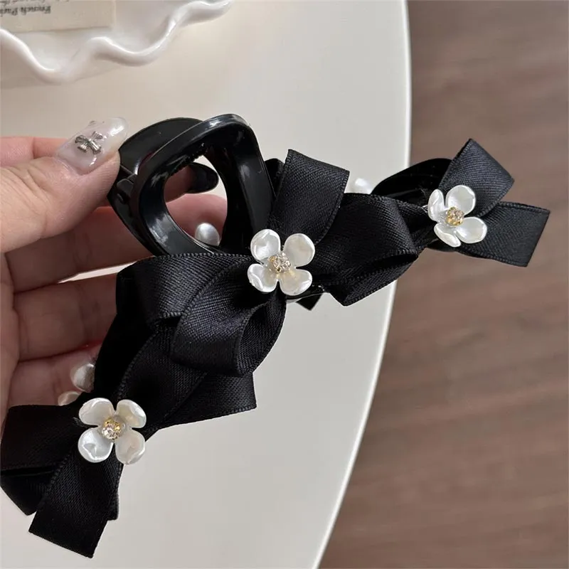 DAN DREAM Fabric Plastic Hair Clips Women's-7