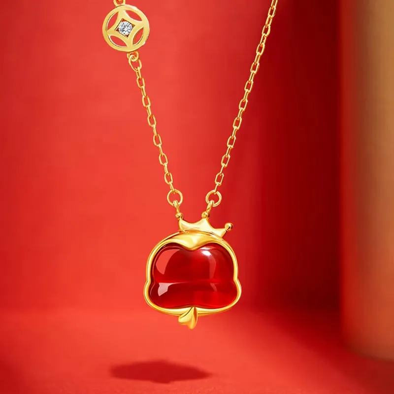 SHARK BABY Agate Necklaces Women's-10