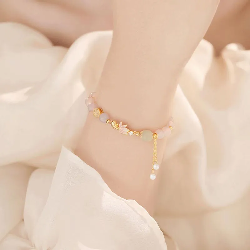SHARK BABY Colored Glaze Bracelets Women's-2