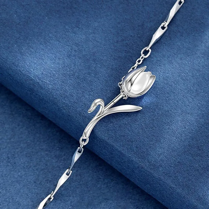 SHARK BABY S999 Fine Silver Bracelets Women's-4