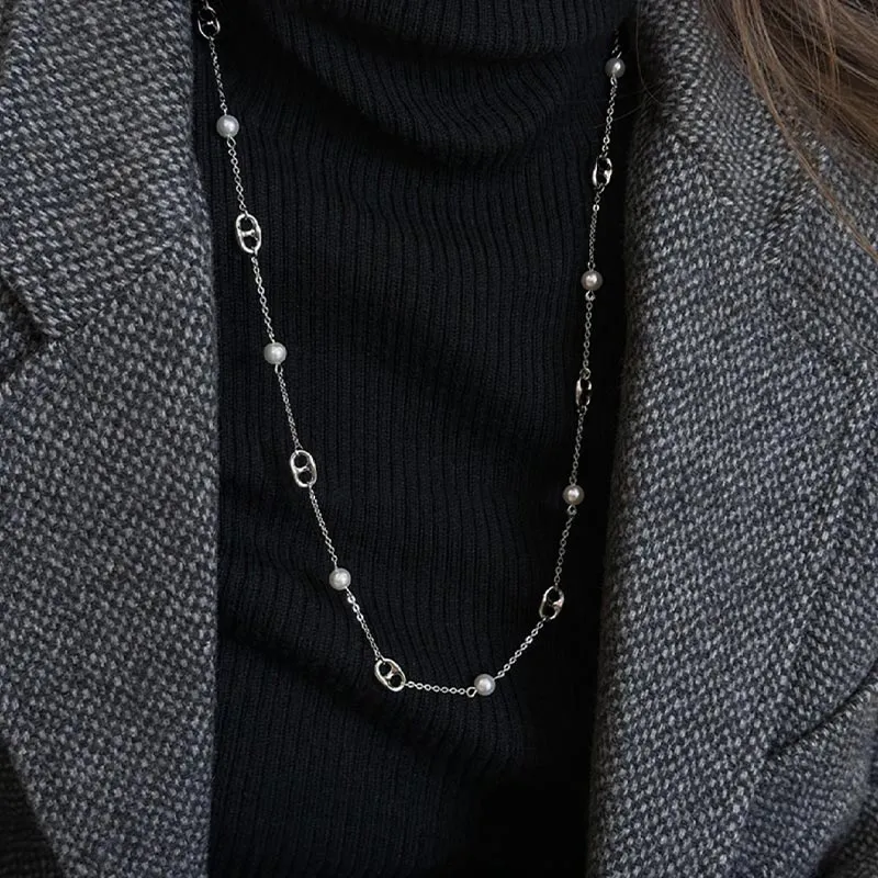 DAN DREAM Faux Pearl Necklaces Women's-2