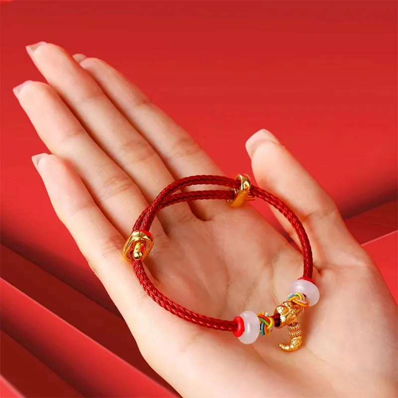 SHARK BABY Colored Glaze Bracelets Unisex-4