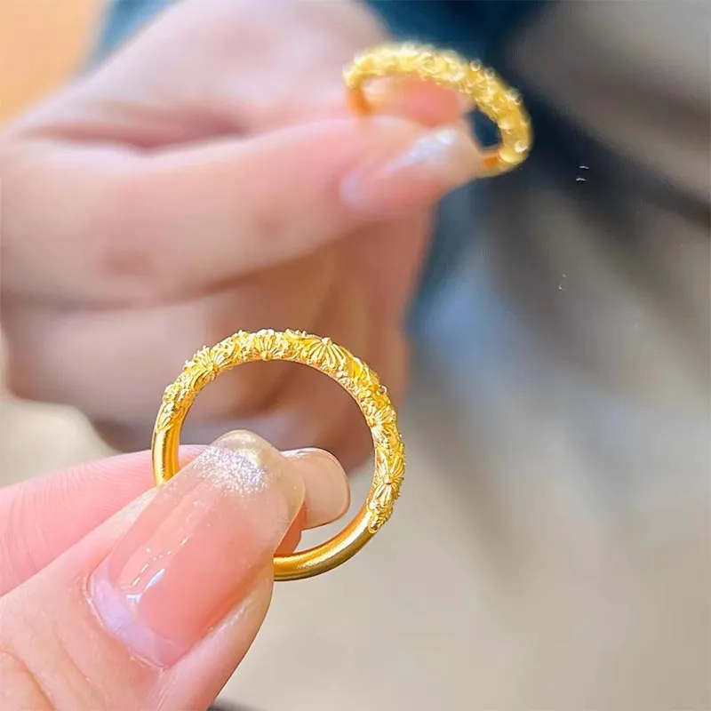 DAN DREAM Alloy Couple Rings Women's-5