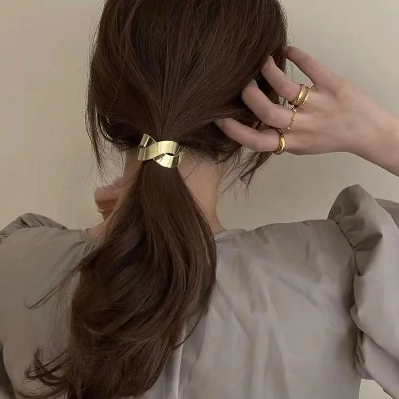 DAN DREAM Fabric Hair Tie Women's-3