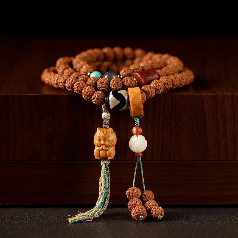 SHARK BABY King Kong Bodhi Seeds Bracelets Unisex-7