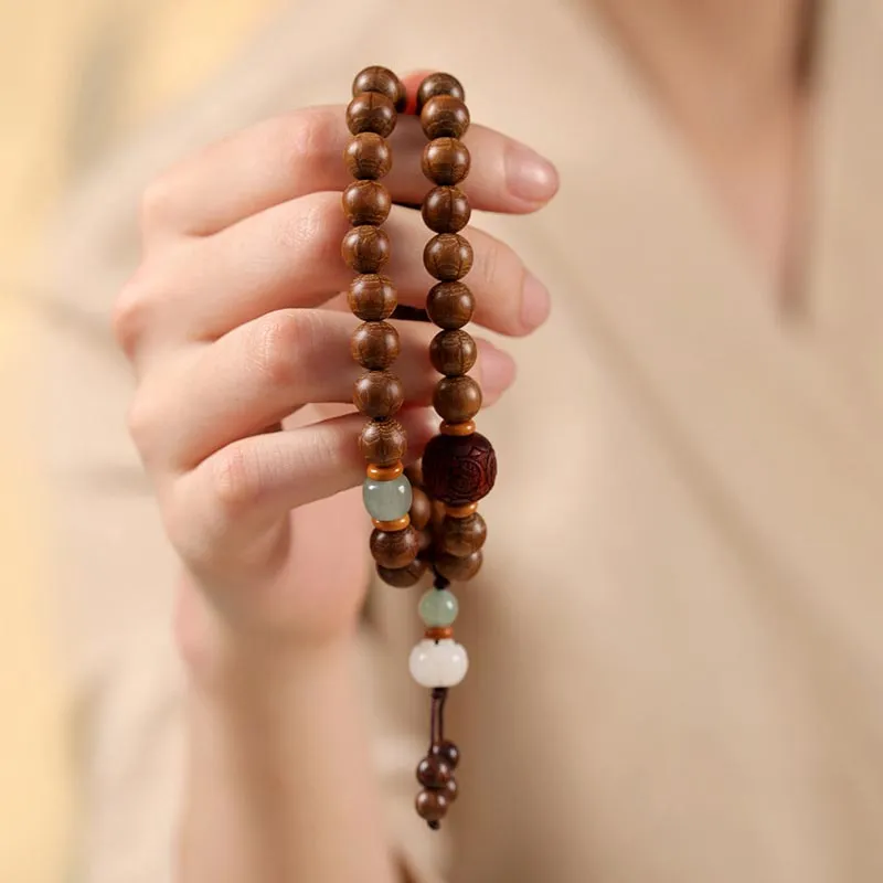 SHARK BABY Zabelia Biflora Wooden Bracelets Unisex-2