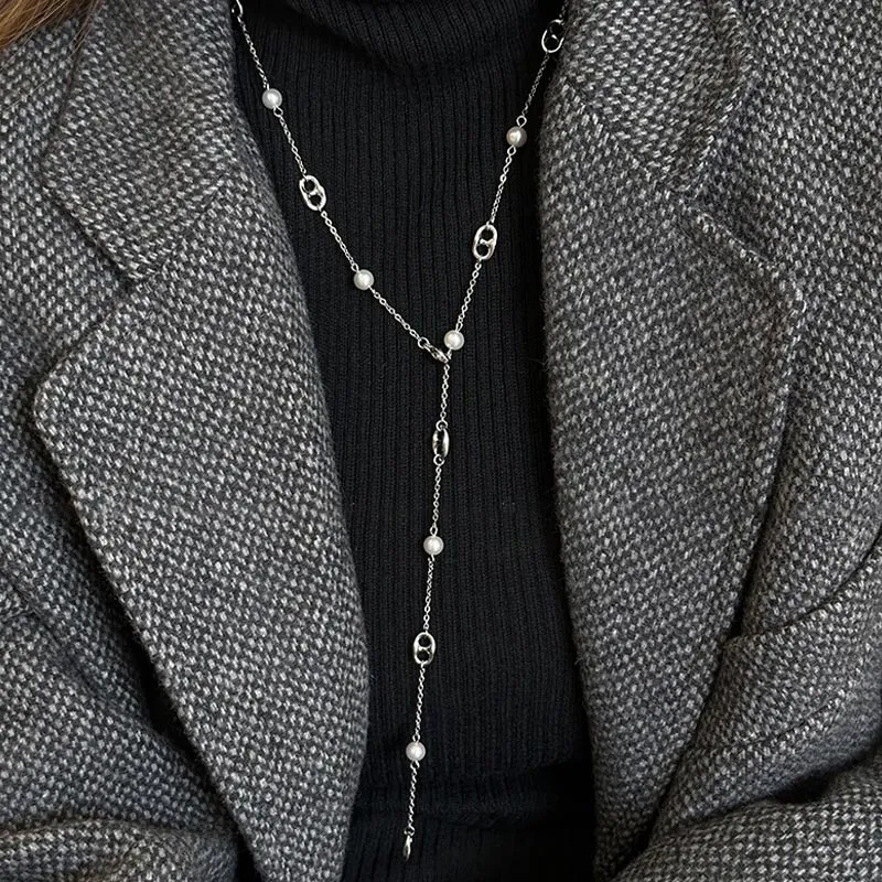 DAN DREAM Faux Pearl Necklaces Women's-3